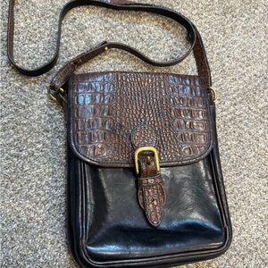 Brown Leather Crossbody Bag